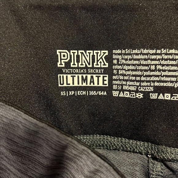 Victoria’s Secret PINK Ultimate Leggings in Grey, size XS - Picture 6 of 10